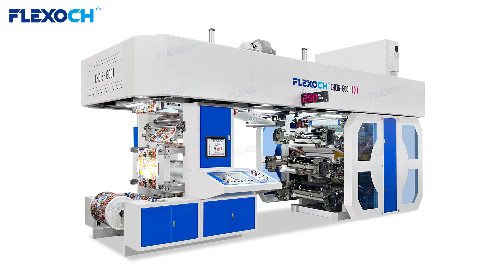 Mesin Cetak Flexo CI 6 Warna